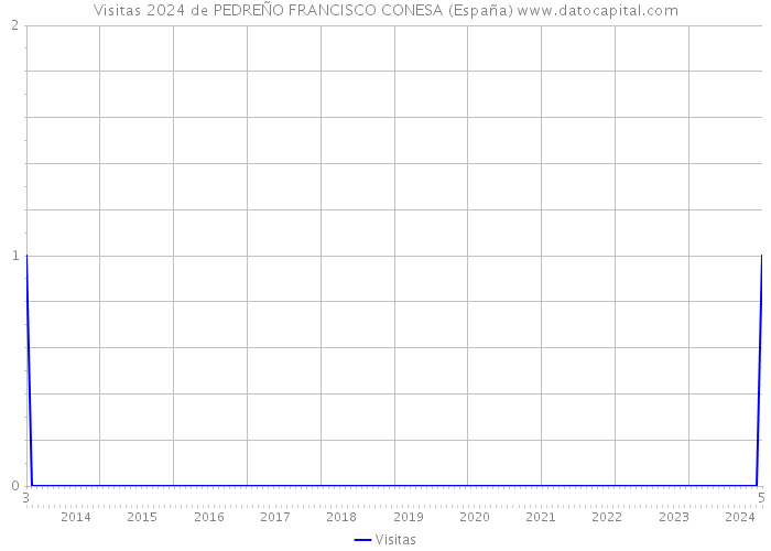 Visitas 2024 de PEDREÑO FRANCISCO CONESA (España) 