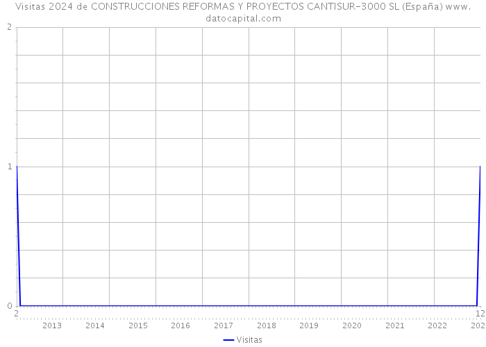 Visitas 2024 de CONSTRUCCIONES REFORMAS Y PROYECTOS CANTISUR-3000 SL (España) 