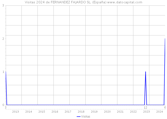 Visitas 2024 de FERNANDEZ FAJARDO SL. (España) 