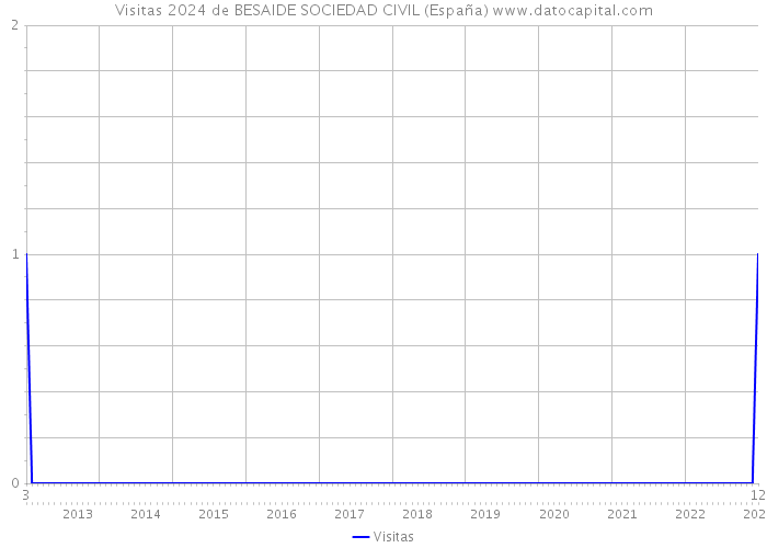 Visitas 2024 de BESAIDE SOCIEDAD CIVIL (España) 
