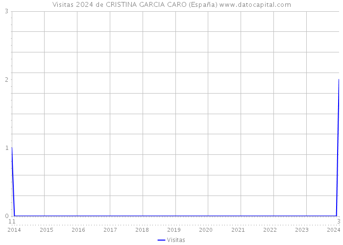 Visitas 2024 de CRISTINA GARCIA CARO (España) 