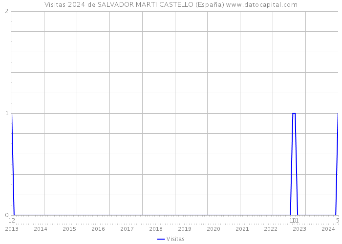Visitas 2024 de SALVADOR MARTI CASTELLO (España) 