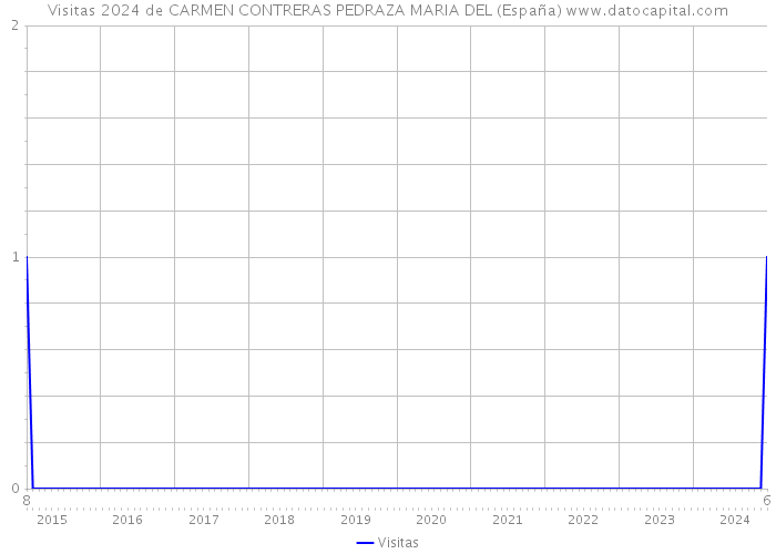 Visitas 2024 de CARMEN CONTRERAS PEDRAZA MARIA DEL (España) 