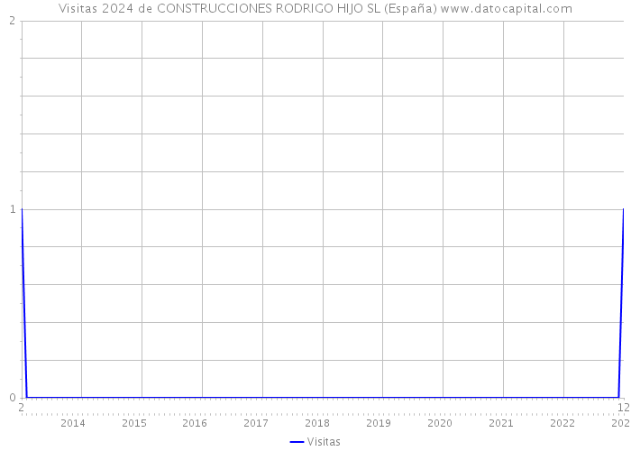 Visitas 2024 de CONSTRUCCIONES RODRIGO HIJO SL (España) 