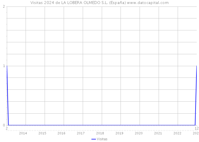 Visitas 2024 de LA LOBERA OLMEDO S.L. (España) 