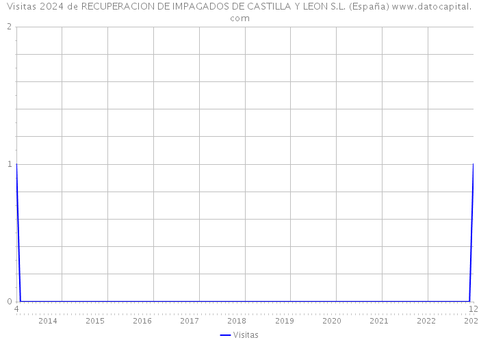 Visitas 2024 de RECUPERACION DE IMPAGADOS DE CASTILLA Y LEON S.L. (España) 