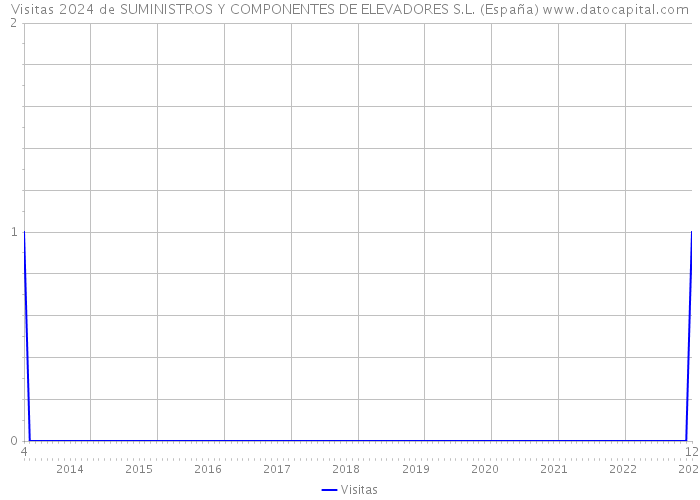Visitas 2024 de SUMINISTROS Y COMPONENTES DE ELEVADORES S.L. (España) 