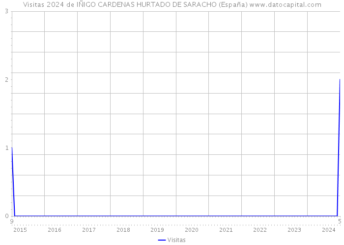 Visitas 2024 de IÑIGO CARDENAS HURTADO DE SARACHO (España) 