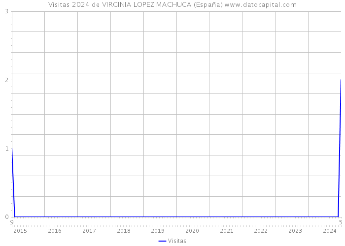 Visitas 2024 de VIRGINIA LOPEZ MACHUCA (España) 