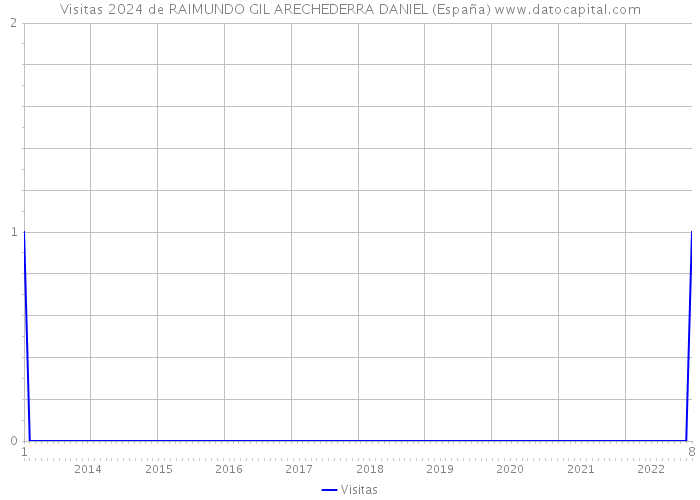 Visitas 2024 de RAIMUNDO GIL ARECHEDERRA DANIEL (España) 