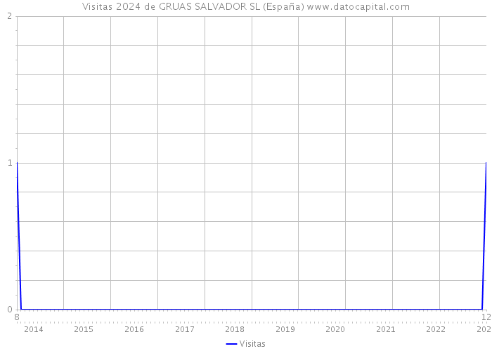 Visitas 2024 de GRUAS SALVADOR SL (España) 