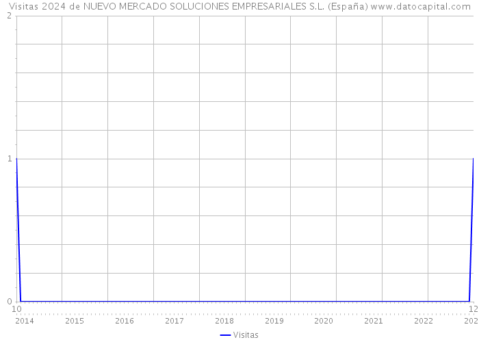 Visitas 2024 de NUEVO MERCADO SOLUCIONES EMPRESARIALES S.L. (España) 