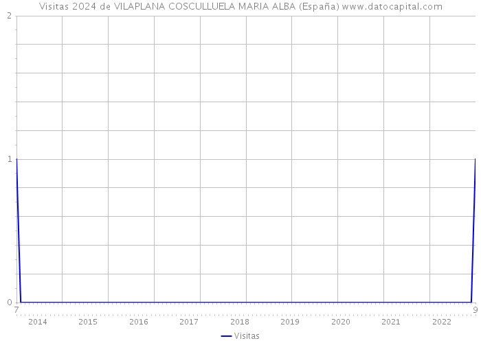Visitas 2024 de VILAPLANA COSCULLUELA MARIA ALBA (España) 