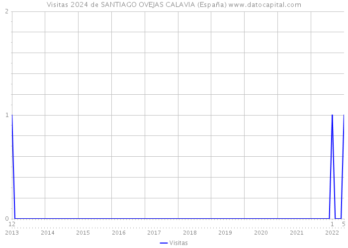 Visitas 2024 de SANTIAGO OVEJAS CALAVIA (España) 