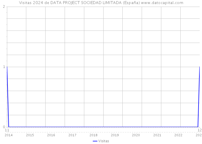 Visitas 2024 de DATA PROJECT SOCIEDAD LIMITADA (España) 