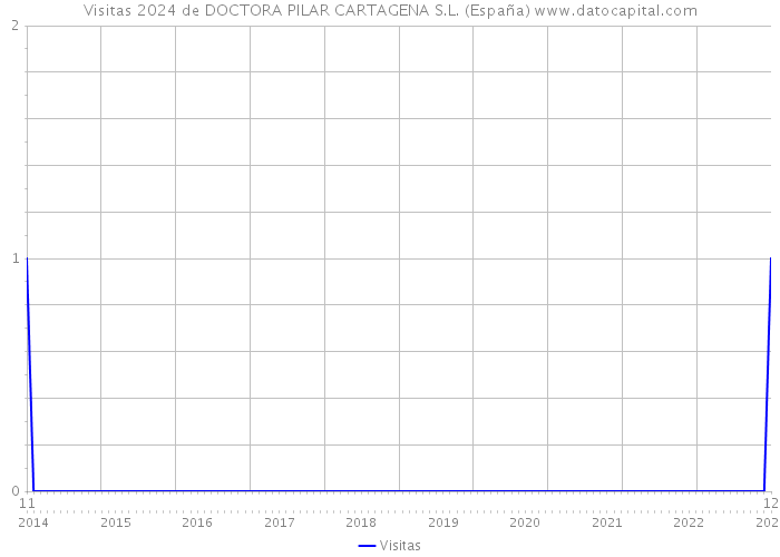 Visitas 2024 de DOCTORA PILAR CARTAGENA S.L. (España) 