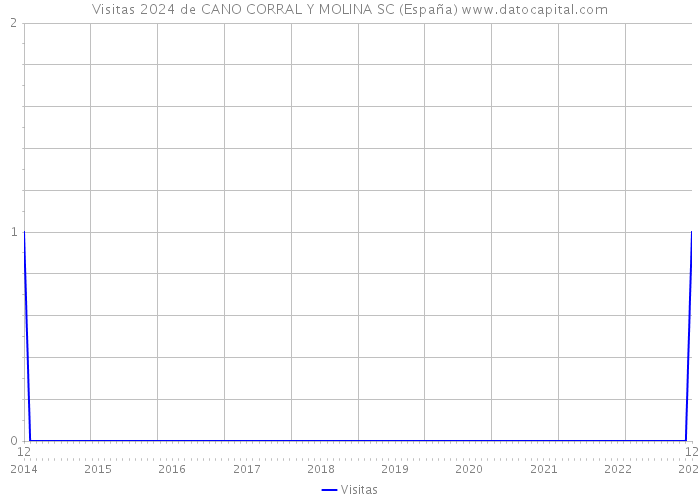 Visitas 2024 de CANO CORRAL Y MOLINA SC (España) 