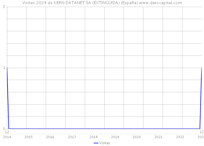 Visitas 2024 de KERN DATANET SA (EXTINGUIDA) (España) 