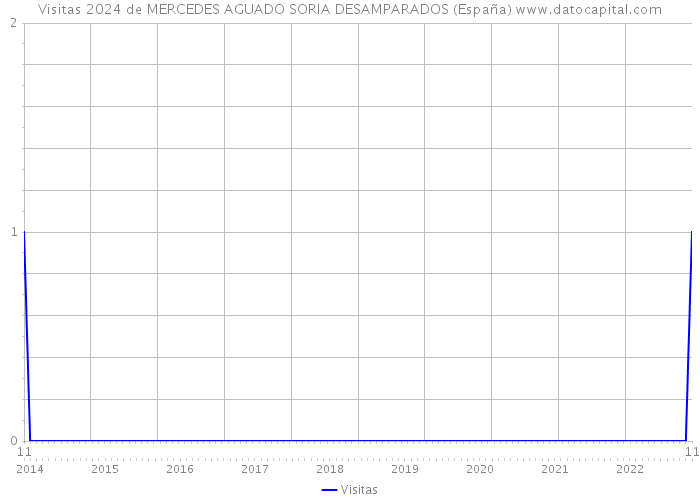 Visitas 2024 de MERCEDES AGUADO SORIA DESAMPARADOS (España) 
