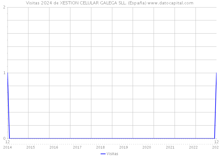 Visitas 2024 de XESTION CELULAR GALEGA SLL. (España) 