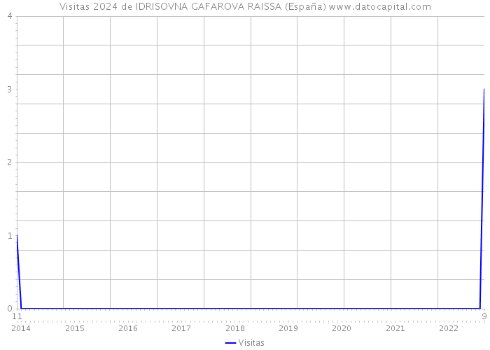 Visitas 2024 de IDRISOVNA GAFAROVA RAISSA (España) 