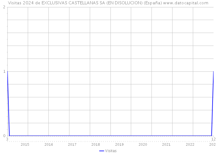 Visitas 2024 de EXCLUSIVAS CASTELLANAS SA (EN DISOLUCION) (España) 