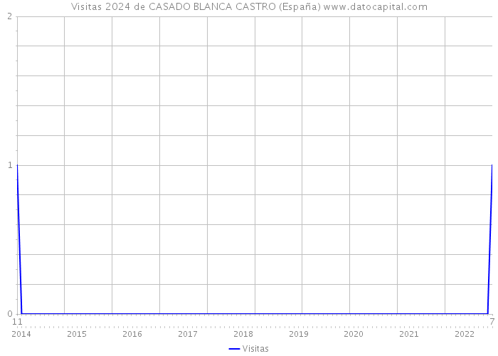 Visitas 2024 de CASADO BLANCA CASTRO (España) 