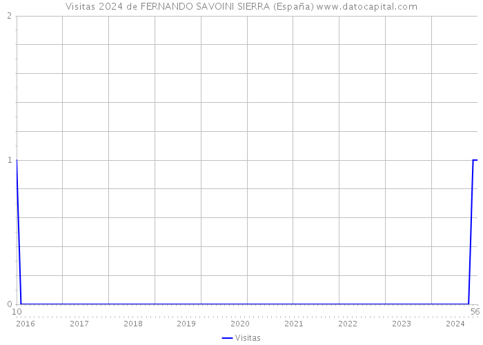 Visitas 2024 de FERNANDO SAVOINI SIERRA (España) 