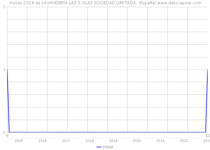 Visitas 2024 de LAVANDERIA LAS 3 ISLAS SOCIEDAD LIMITADA. (España) 