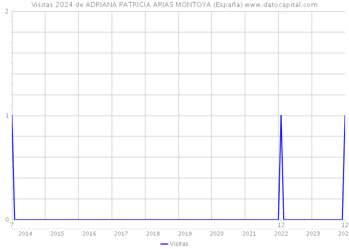 Visitas 2024 de ADRIANA PATRICIA ARIAS MONTOYA (España) 