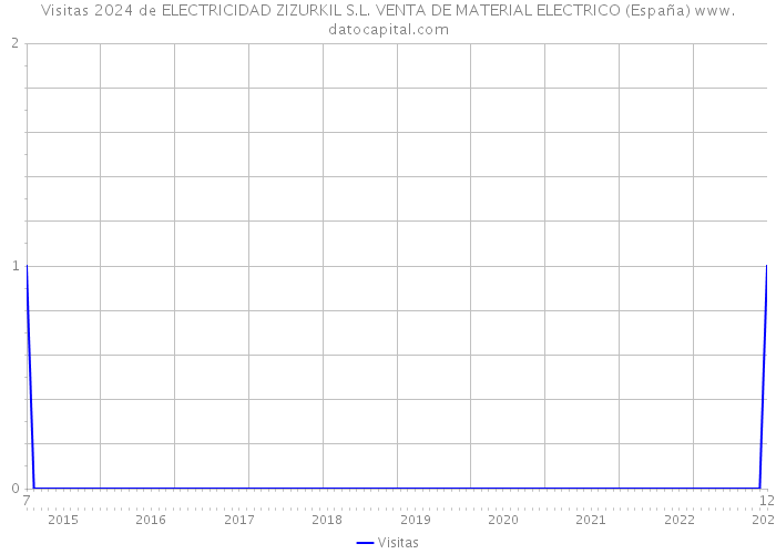 Visitas 2024 de ELECTRICIDAD ZIZURKIL S.L. VENTA DE MATERIAL ELECTRICO (España) 