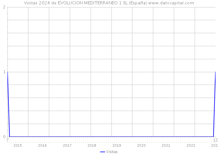 Visitas 2024 de EVOLUCION MEDITERRANEO 1 SL (España) 