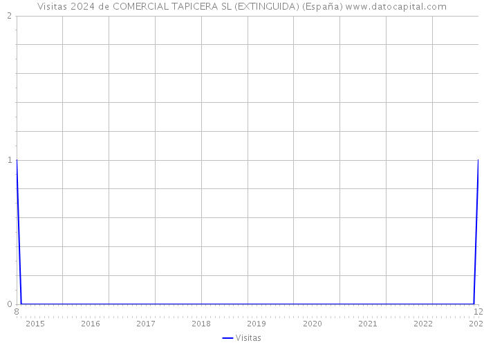 Visitas 2024 de COMERCIAL TAPICERA SL (EXTINGUIDA) (España) 