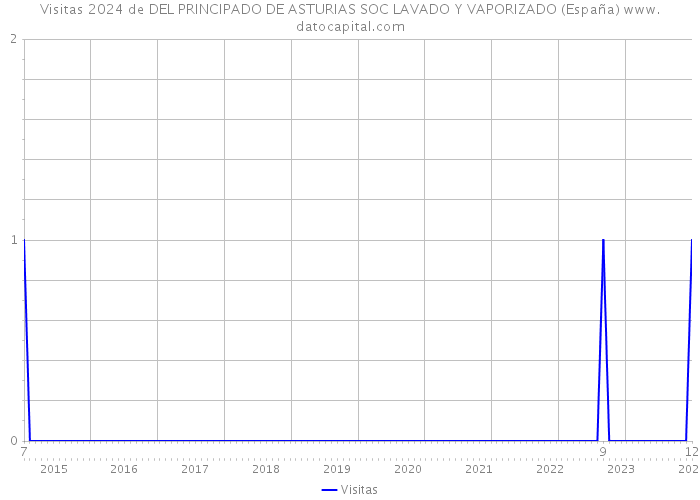 Visitas 2024 de DEL PRINCIPADO DE ASTURIAS SOC LAVADO Y VAPORIZADO (España) 