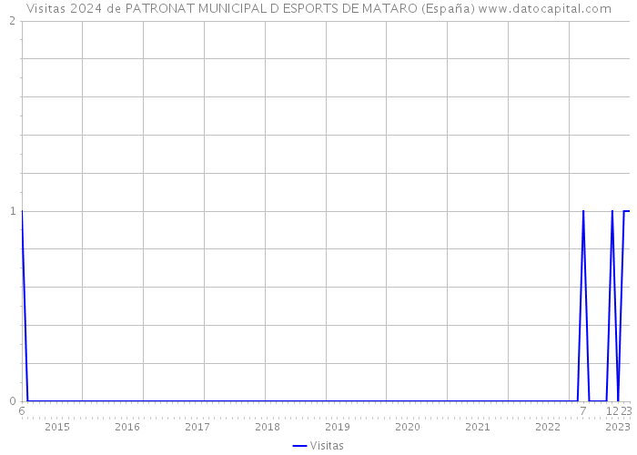 Visitas 2024 de PATRONAT MUNICIPAL D ESPORTS DE MATARO (España) 