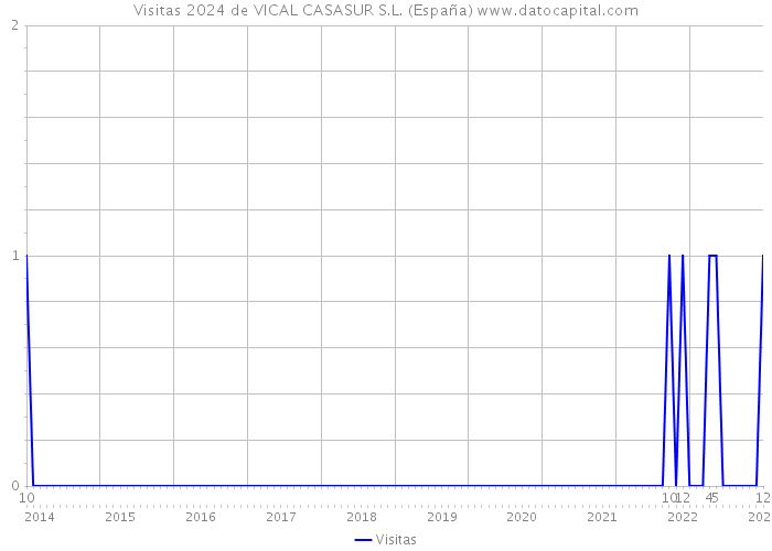 Visitas 2024 de VICAL CASASUR S.L. (España) 