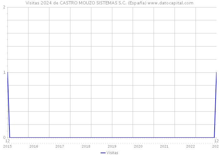 Visitas 2024 de CASTRO MOUZO SISTEMAS S.C. (España) 