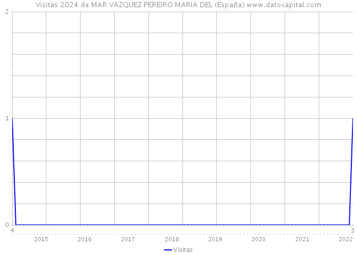 Visitas 2024 de MAR VAZQUEZ PEREIRO MARIA DEL (España) 