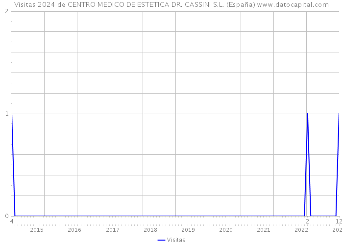 Visitas 2024 de CENTRO MEDICO DE ESTETICA DR. CASSINI S.L. (España) 