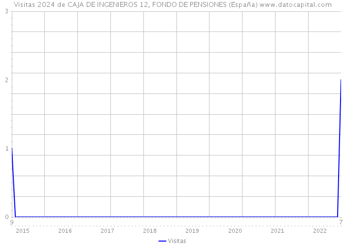 Visitas 2024 de CAJA DE INGENIEROS 12, FONDO DE PENSIONES (España) 