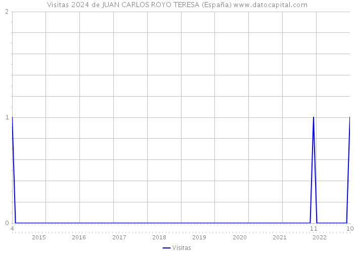 Visitas 2024 de JUAN CARLOS ROYO TERESA (España) 