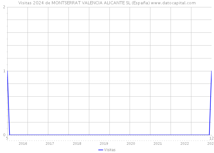 Visitas 2024 de MONTSERRAT VALENCIA ALICANTE SL (España) 
