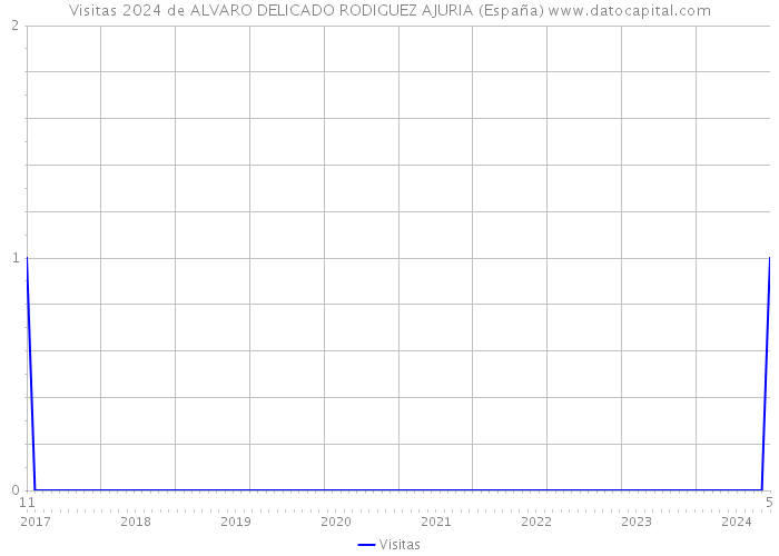 Visitas 2024 de ALVARO DELICADO RODIGUEZ AJURIA (España) 