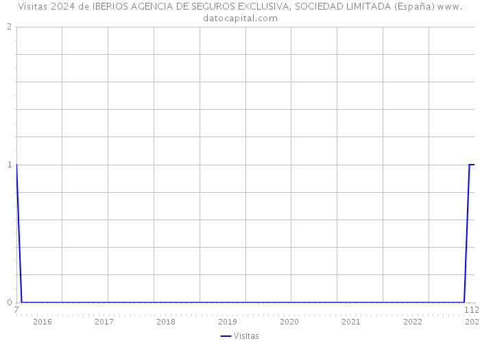 Visitas 2024 de IBERIOS AGENCIA DE SEGUROS EXCLUSIVA, SOCIEDAD LIMITADA (España) 