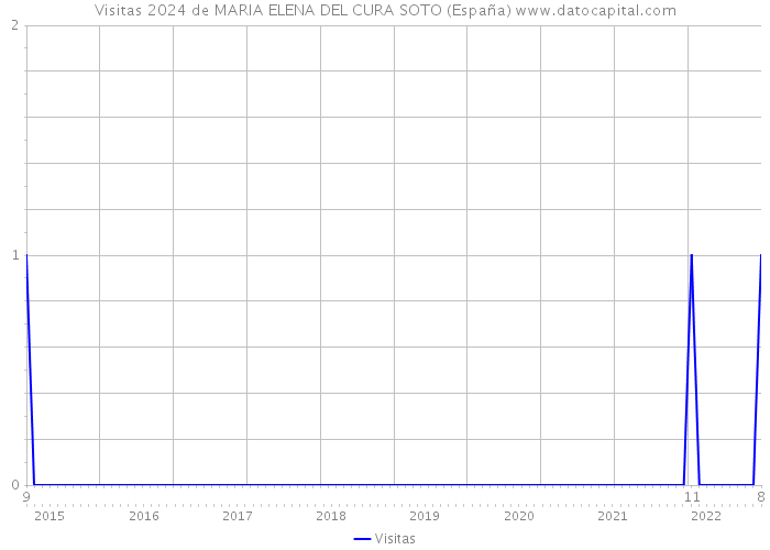 Visitas 2024 de MARIA ELENA DEL CURA SOTO (España) 