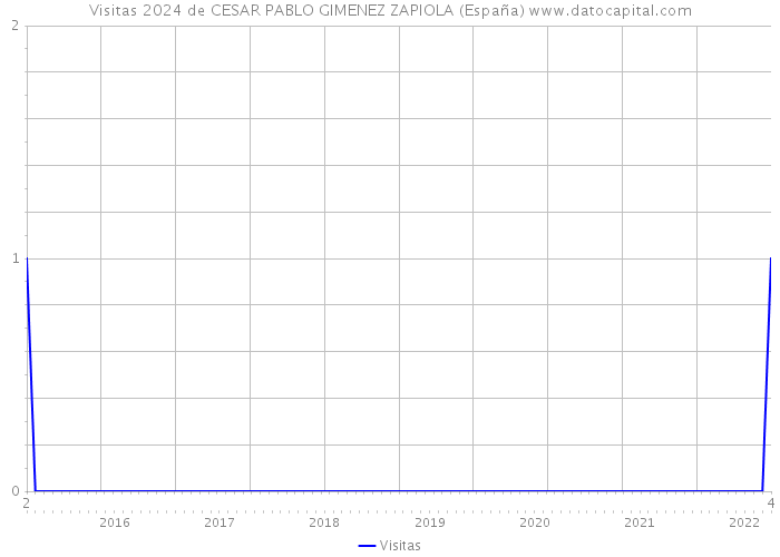 Visitas 2024 de CESAR PABLO GIMENEZ ZAPIOLA (España) 