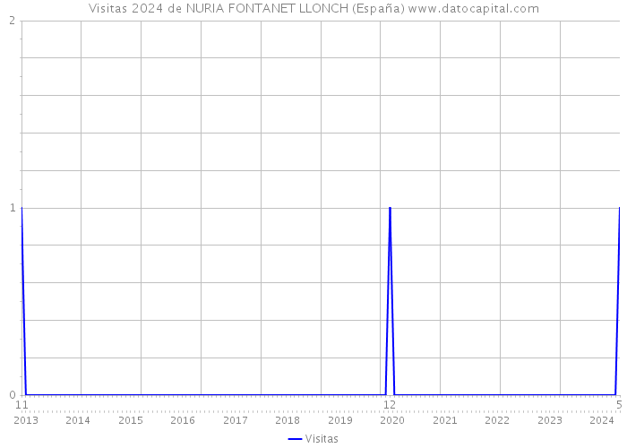 Visitas 2024 de NURIA FONTANET LLONCH (España) 
