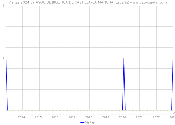 Visitas 2024 de ASOC DE BIOETICA DE CASTILLA-LA MANCHA (España) 