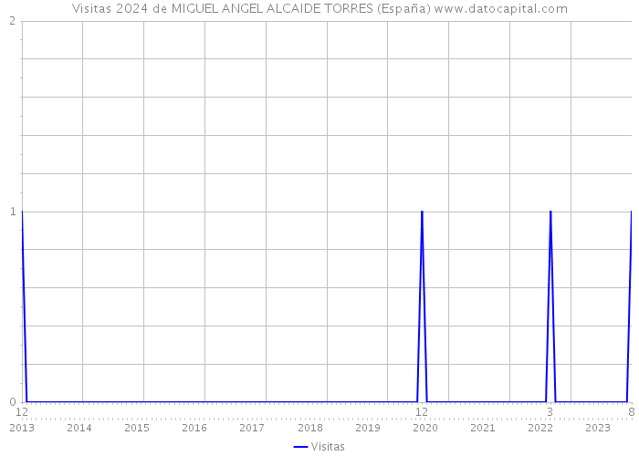 Visitas 2024 de MIGUEL ANGEL ALCAIDE TORRES (España) 