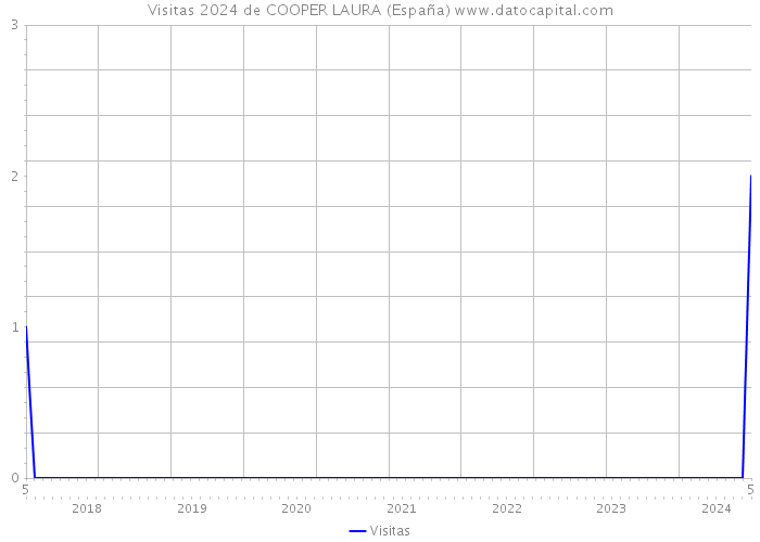 Visitas 2024 de COOPER LAURA (España) 